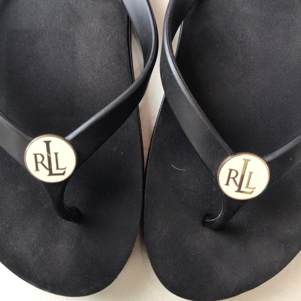 LAUREN Ralph Lauren Elissa 2 Thong Flip Flop Sandal Shoe - - Picture 2 of 9